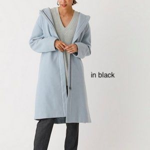 BNWT Azul by Moussy Black coat with hood